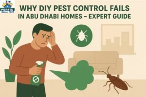 Why DIY Pest Control Fails in Abu Dhabi Homes – Expert Guide